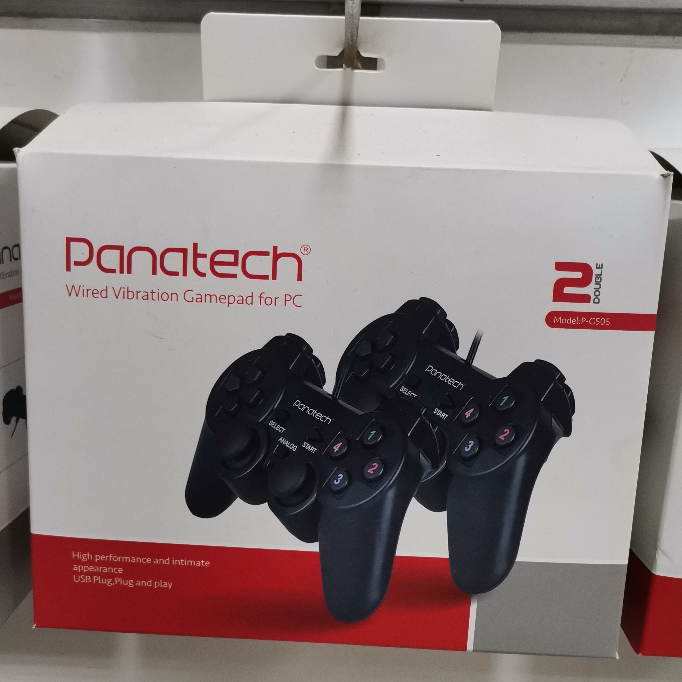 گیم پد یا دسته بازی مخصوص pc(کامپیوتر) دوتایی شوک دار کیفیت عالی 