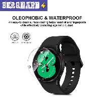 محافظ صفحه نمایش شیشه‌ای برنارد مدل SH-BR مناسب برای ساعت هوشمند سامسونگ Galaxy Watch 4 Classic 42mm بسته سه عددی