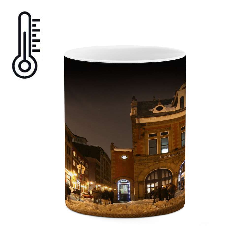 ماگ حرارتی کاکتی طرح شهر مدل mgh14839