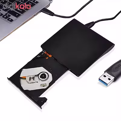 درایو DVD اکسترنال usb3 اکسون مدل pop-up