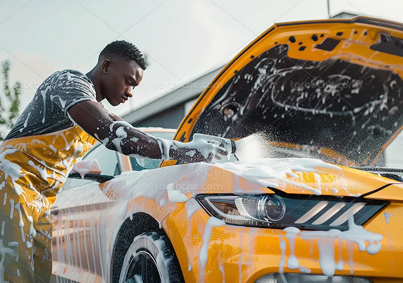 عکس کارواش با کیفیت | گرافیک با طعم تربچه