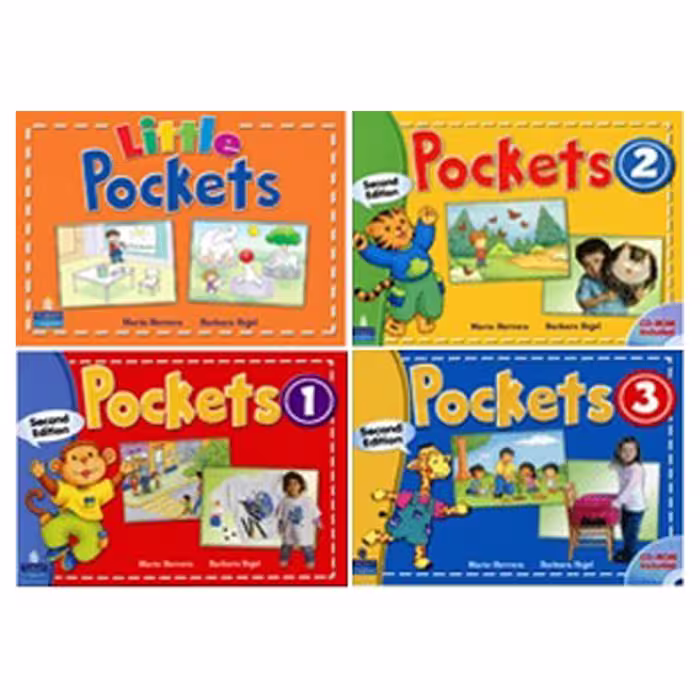 کتاب Pockets اثر Mario Herrera and Barbara Hojel انتشارات هدف نوین 4 جلدی