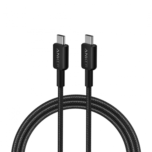 کابل انکر دو سر تایپ سی Anker 322 USB-C to USB-C مدل A81F6 سایز 1.8M