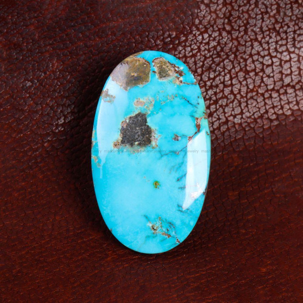 نگین فیروزه شجری کد 14114 - جواهری مشاهیر