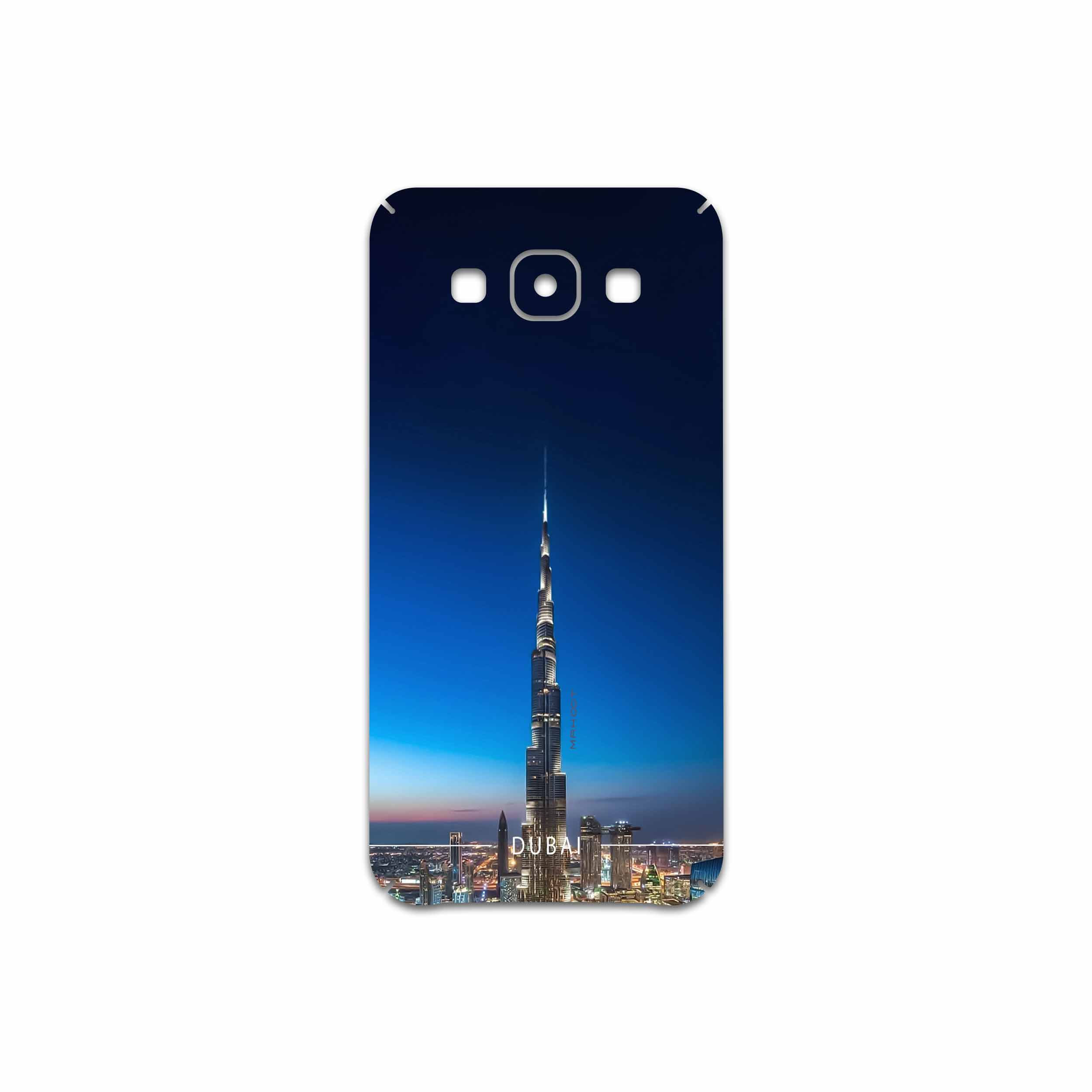 برچسب پوششی ماهوت مدل Dubai City مناسب برای گوشی موبایل سامسونگ Galaxy E5