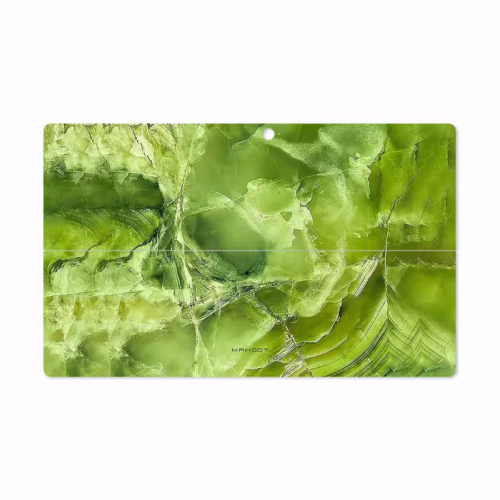 برچسب پوششی ماهوت مدل Green Crystal Marble مناسب برای تبلت مایکروسافت Surface Pro 2 2013