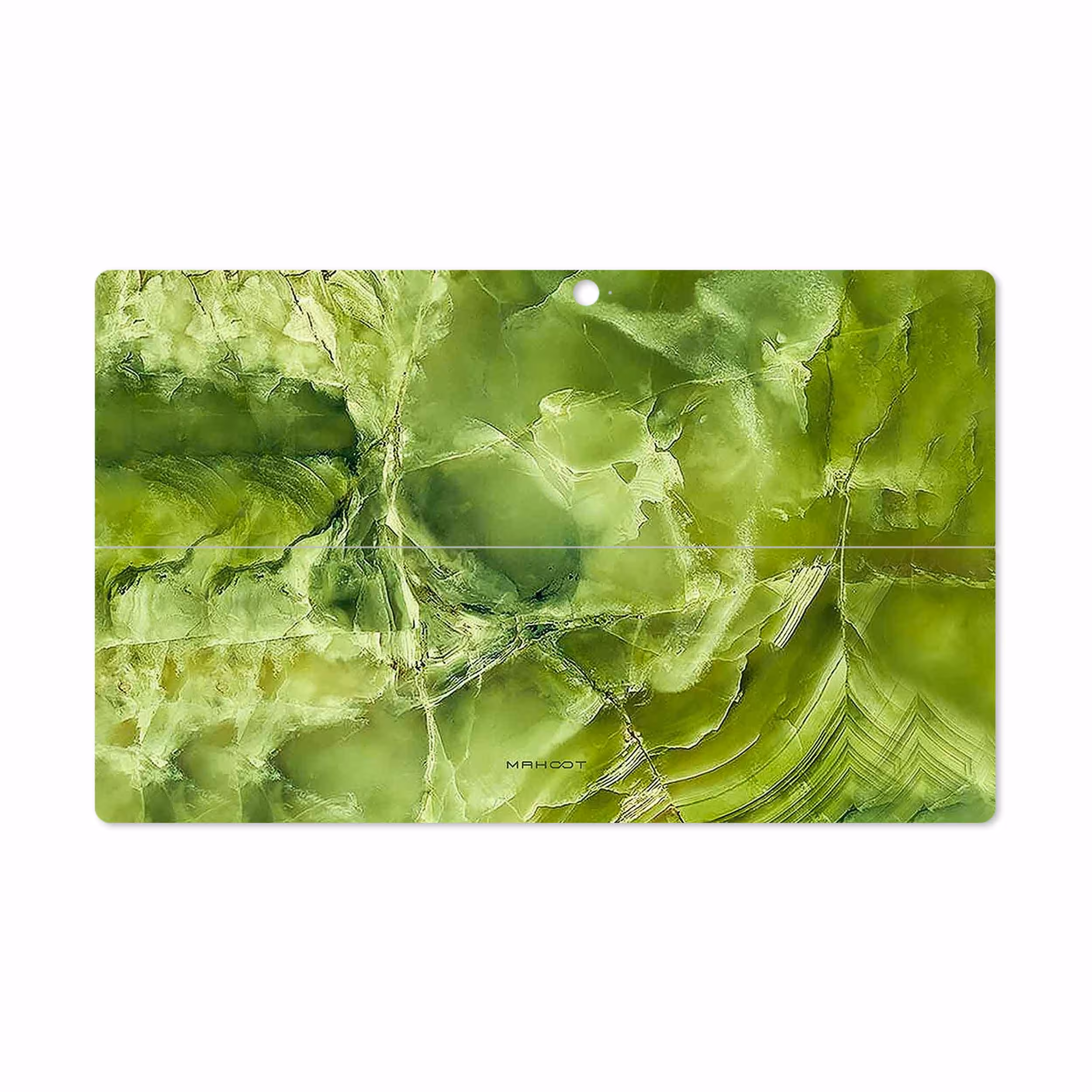 برچسب پوششی ماهوت مدل Green Crystal Marble مناسب برای تبلت مایکروسافت Surface Pro 2 2013
