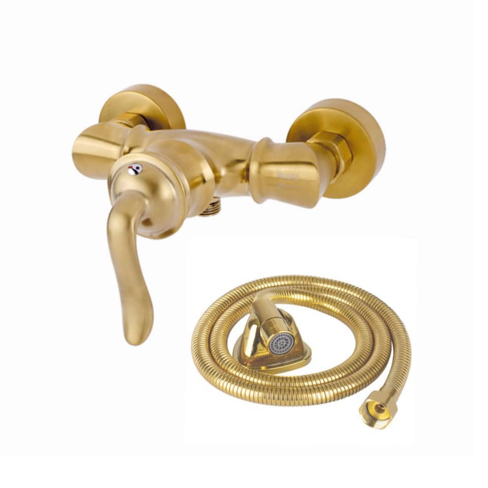 شیر سرویس بهداشتی کسری مدل دانوب به همراه شلنگ توالت