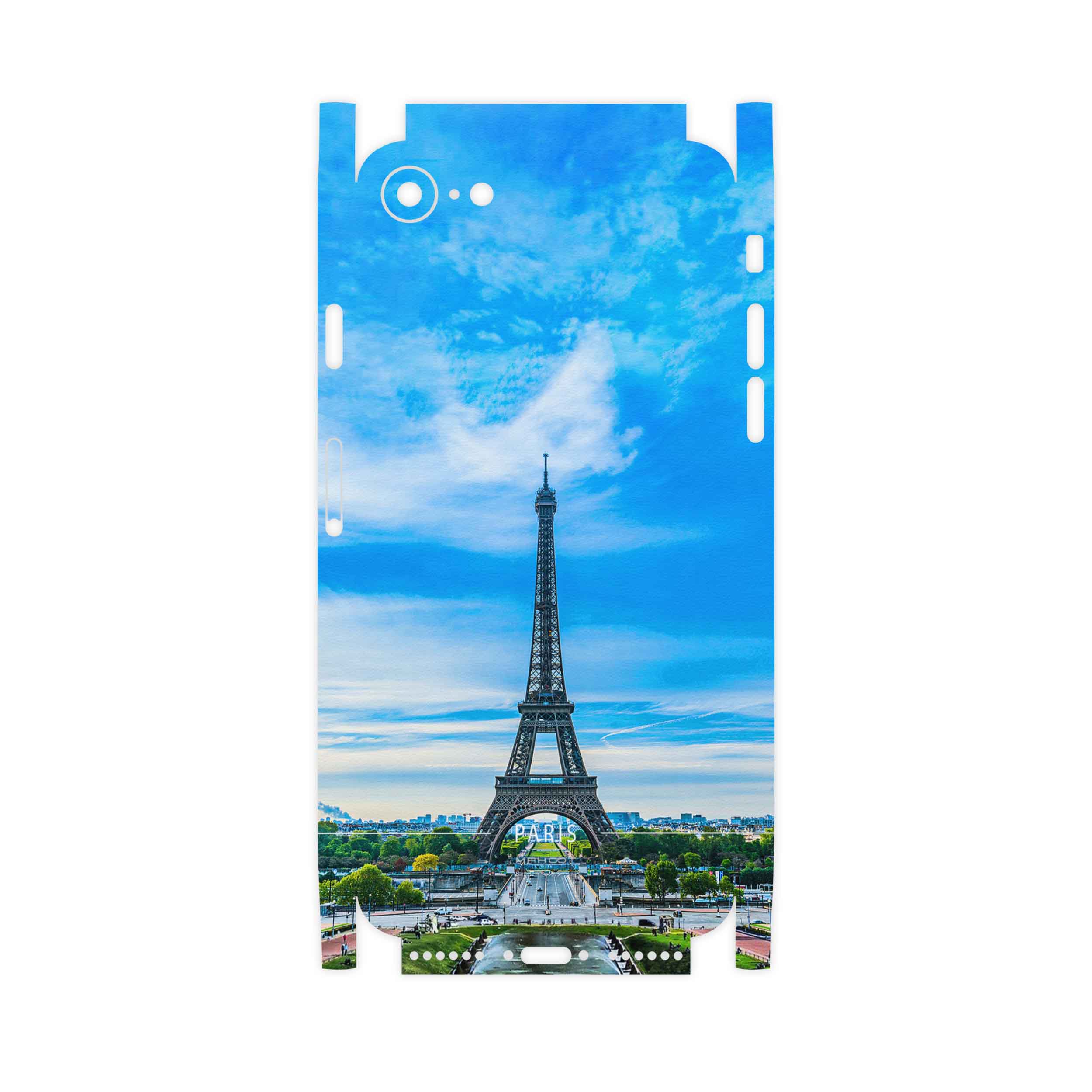 برچسب پوششی ماهوت مدل Paris-City-FullSkin مناسب برای گوشی موبایل اپل iPhone SE 2022