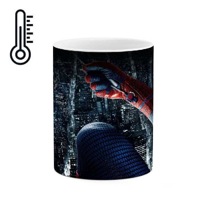 ماگ حرارتی طرح مرد عنکبوتی Spider man  مدل mgph15796