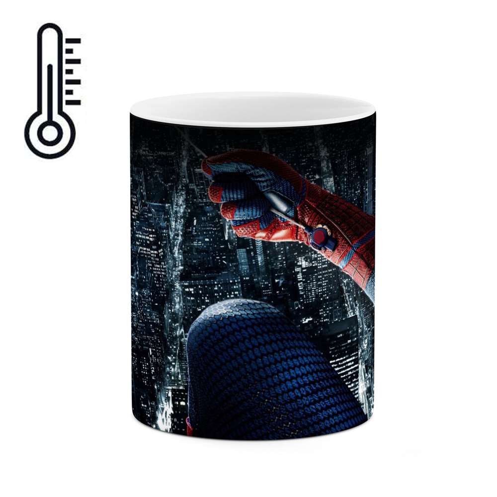 ماگ حرارتی طرح مرد عنکبوتی Spider man  مدل mgph15796