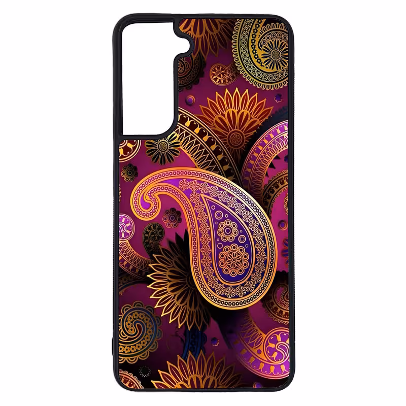 کاور طرح سنتی بته جقه کد G-220 مناسب برای گوشی موبایل سامسونگ Galaxy S21 | دیجی قاب دونی