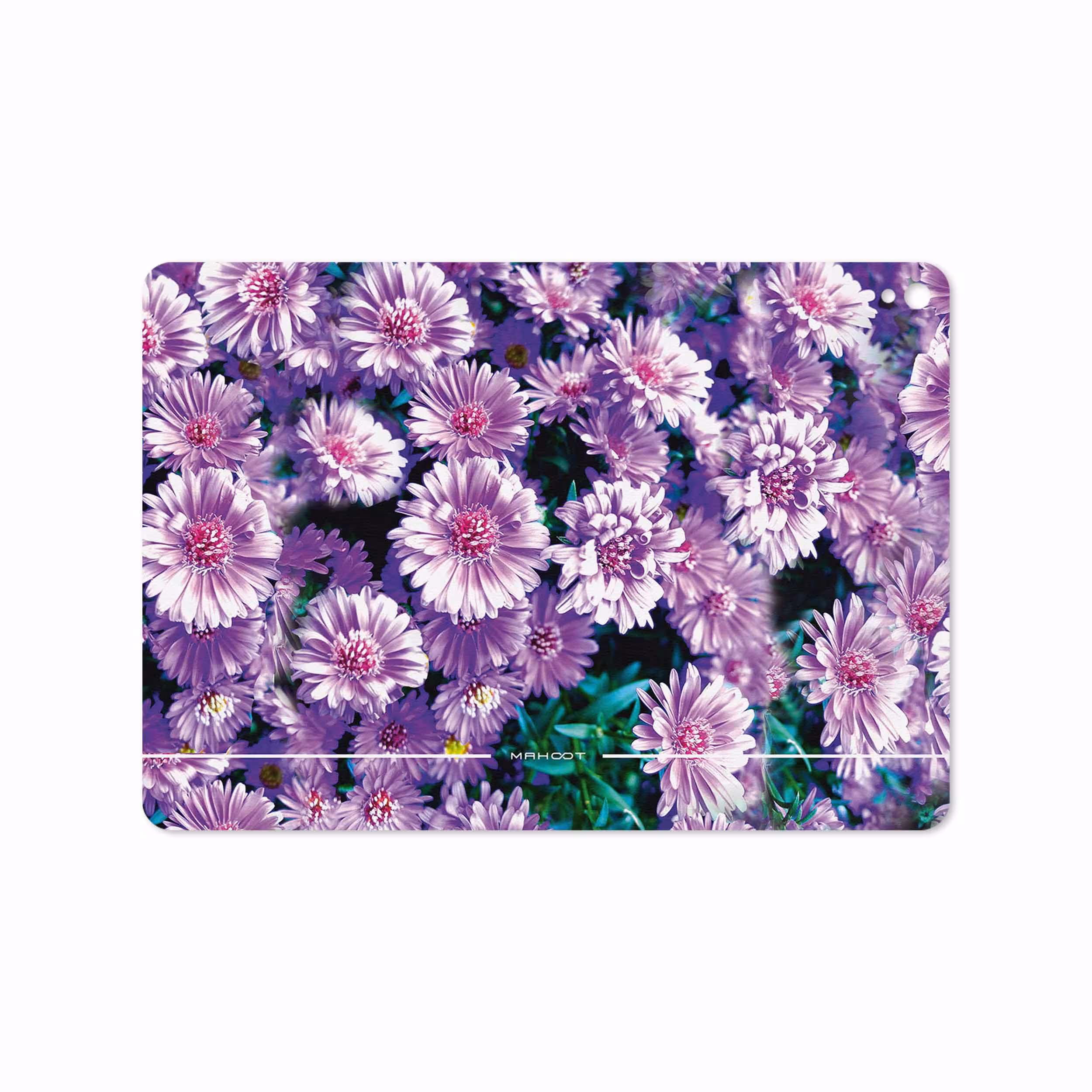 برچسب پوششی ماهوت مدل Purple-Flower مناسب برای تبلت اپل iPad Pro 9.7 2016 A1675