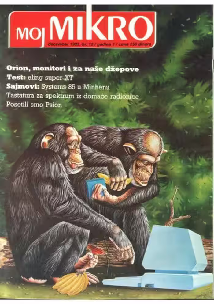 خرید و دانلود نسخه کامل کتاب Moj Mikro decembar 1985