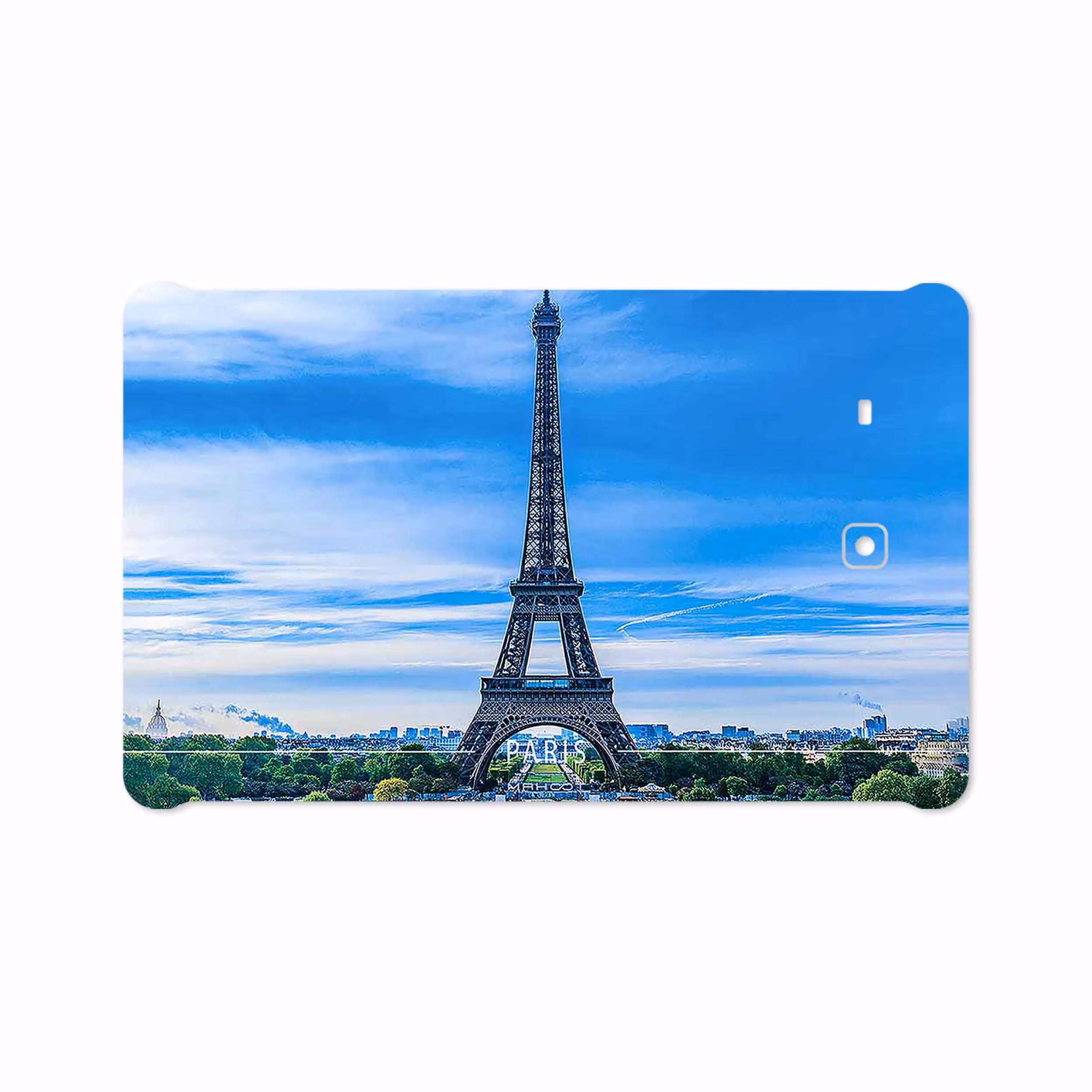 برچسب پوششی ماهوت مدل Paris City مناسب برای تبلت سامسونگ Galaxy Tab E 9.6 2015 T561
