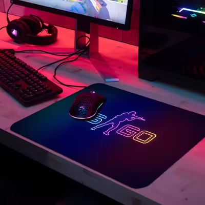 ماوس پد مخصوص بازی طرح CSGO کد 2113