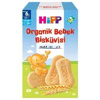 بیسکوئیت ارگانیک ویتامین دار گندم و شیر Hipp