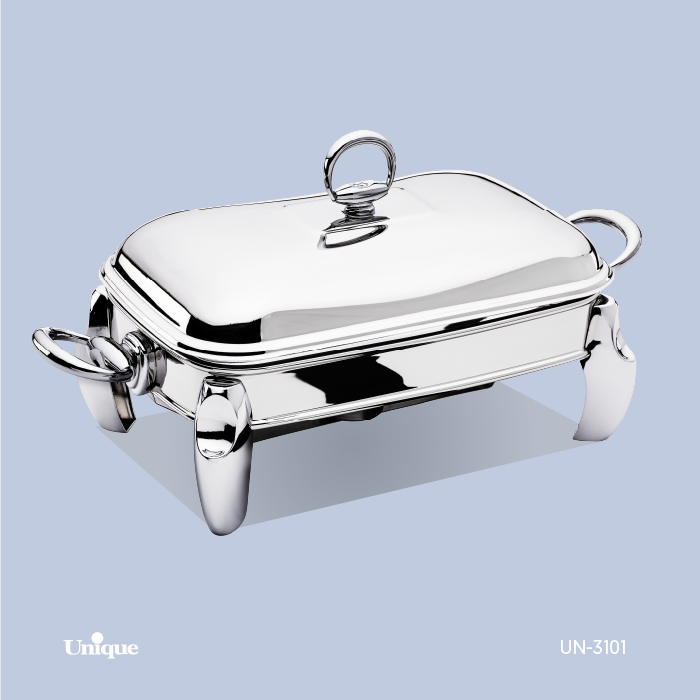 سوفله مستطیل بزرگ پافیلی کروم یونیک کد محصول: UN-3101