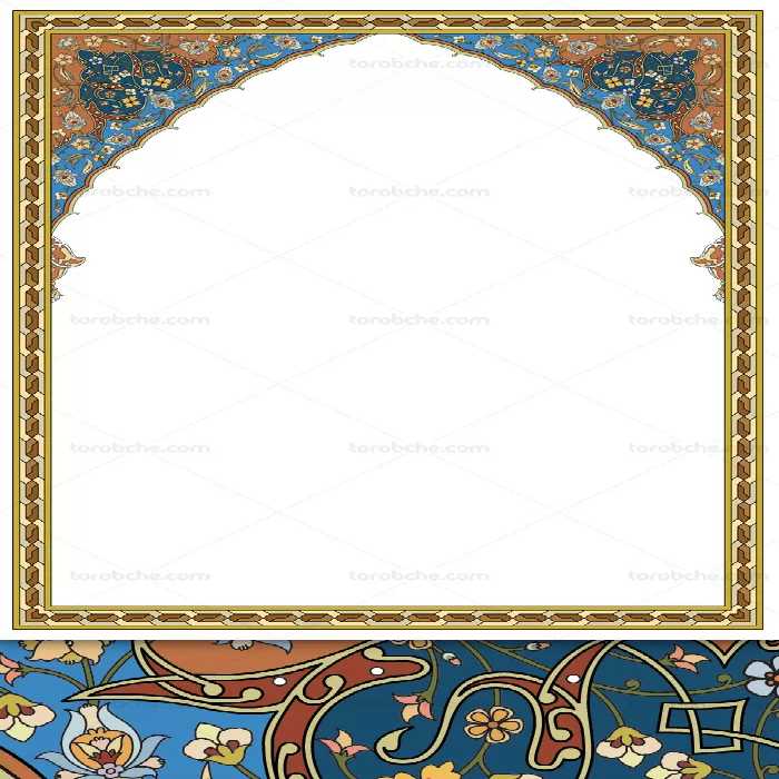 وکتور طرح محراب مسجد اسلامی شماره 10 - گرافیک با طعم تربچه