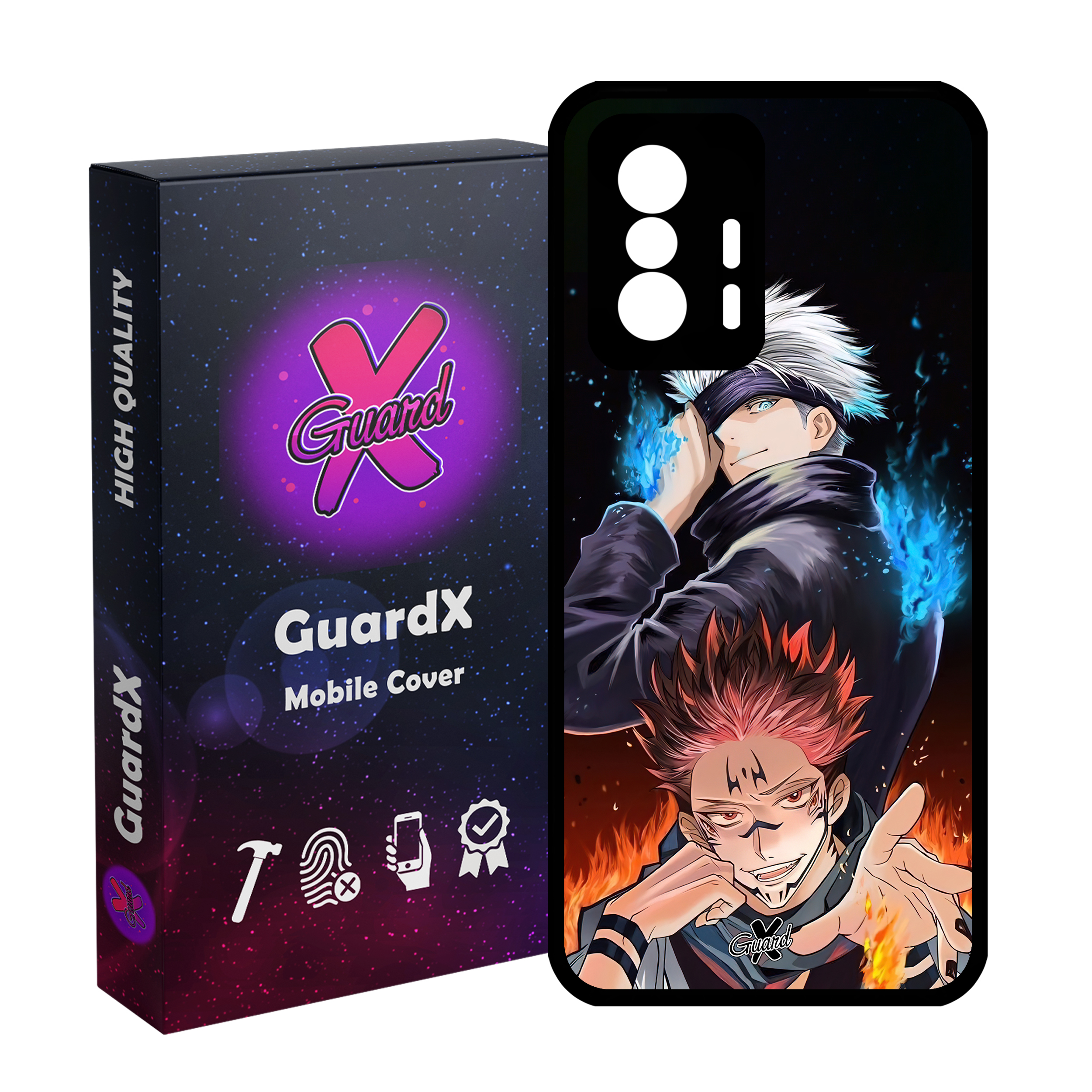 کاور گارد ایکس طرح جوجوتسو کایسن انیمه مدل Glass10572 مناسب برای گوشی موبایل شیائومی 11T Pro / 11T