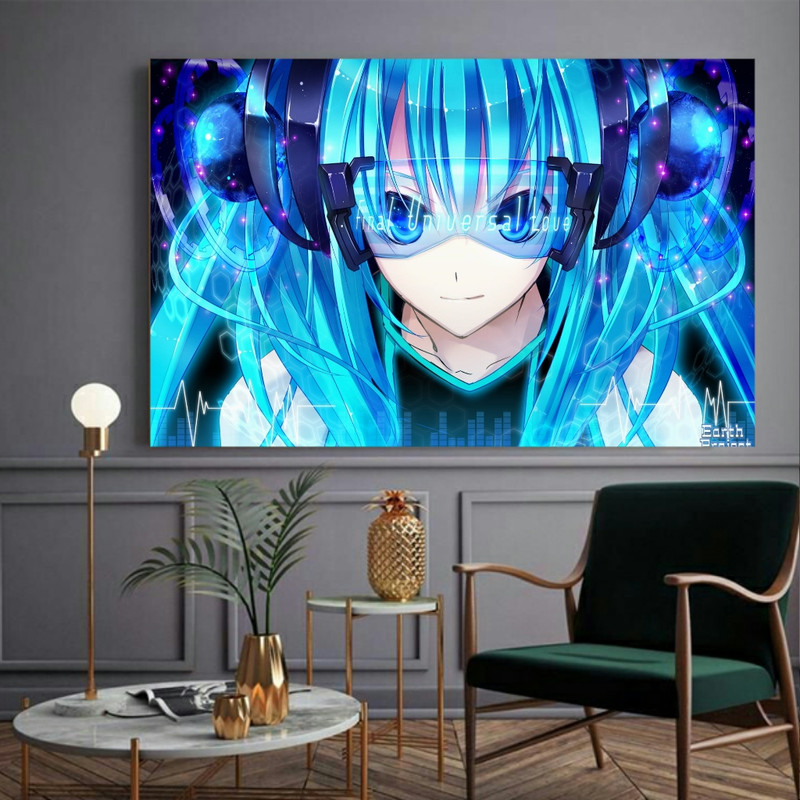 تابلو شاسی طرح انیمه کد BL466 | دنیای قاب