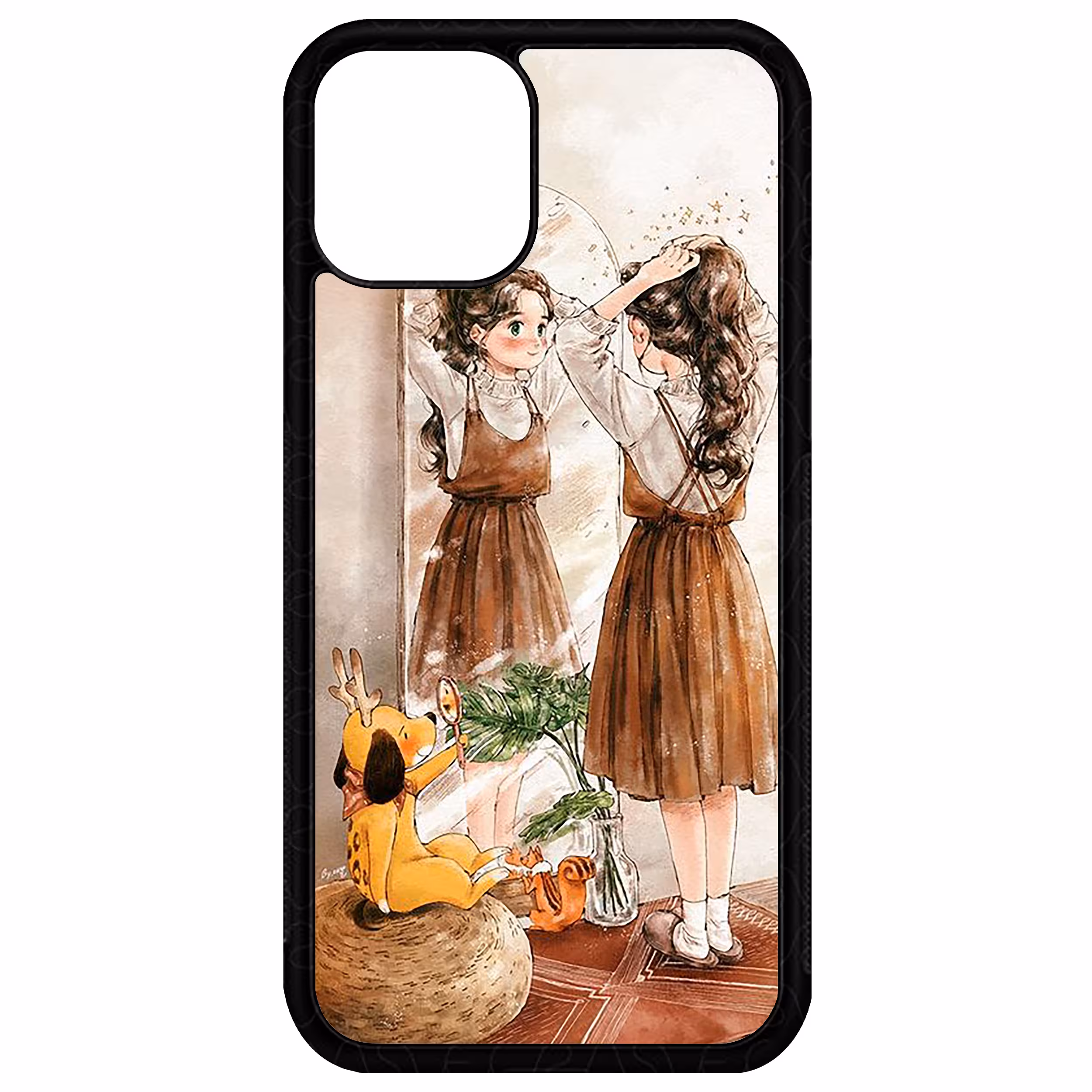 کاور طرح Girl مدل CHL50306 مناسب برای گوشی موبایل اپل iPhone 11 Pro Max