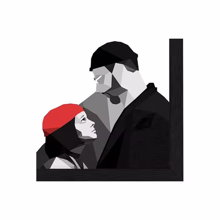 تابلو طرح Leon The Professional مدل PrLeon3b