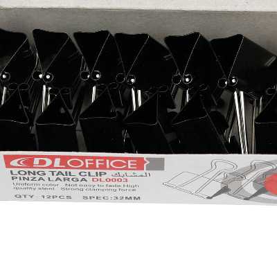 گیره کاغذ دی ال آفیس کد 32 بسته 12 عددی