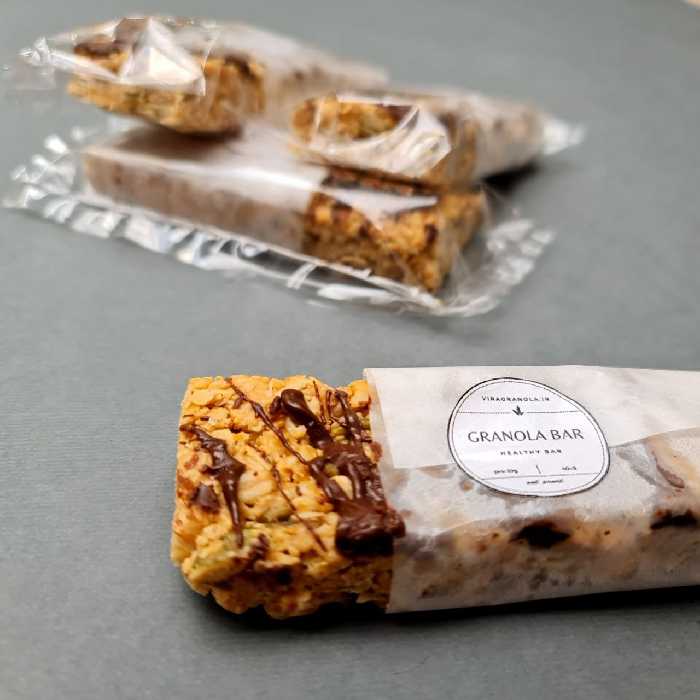 گرانولابار رژیمی همراه با دانه کتان ، انرژی بار ویراگرانولا 20 عددی