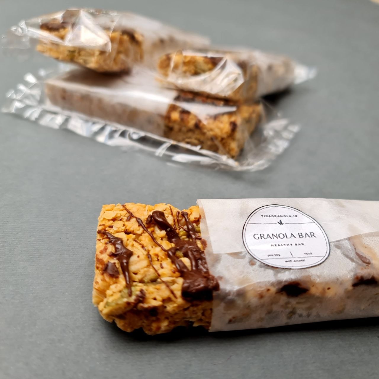 گرانولابار رژیمی همراه با دانه کتان ، انرژی بار ویراگرانولا 20 عددی