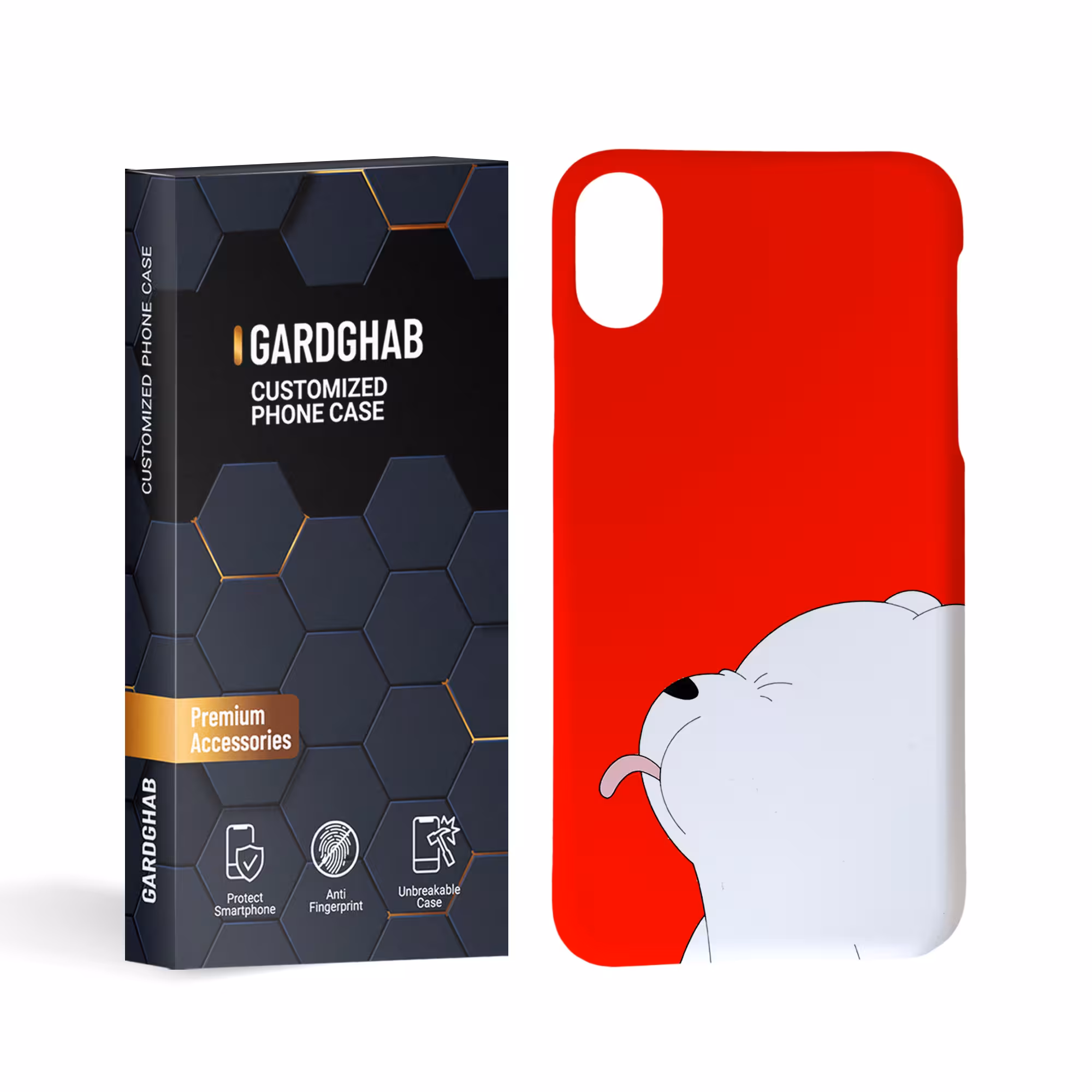 کاور گارد قاب مدل فانتزی مناسب برای گوشی موبایل اپل iphone x xs