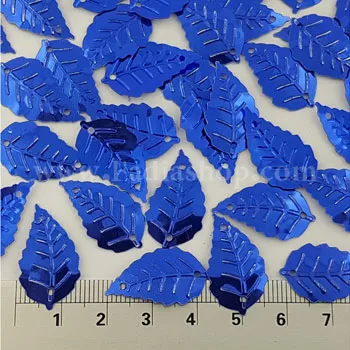 پولک برگی آبی کاربنی