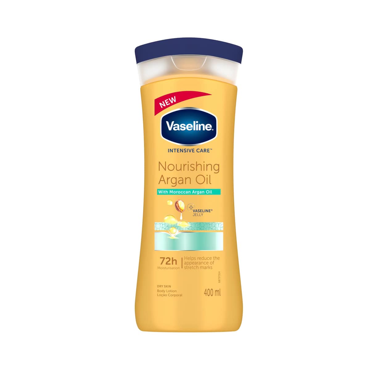 لوسیون بدن وازلین حاوی روغن آرگان Vaseline