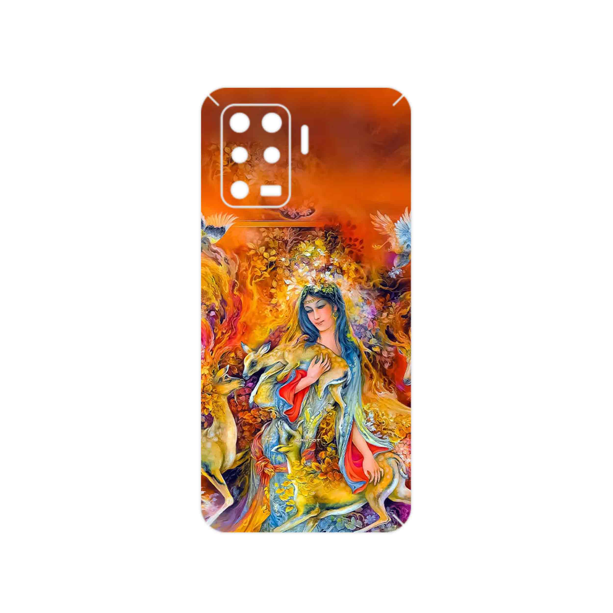 برچسب پوششی ماهوت مدل Persian miniature 2 مناسب برای گوشی موبایل اپو A94 4G
