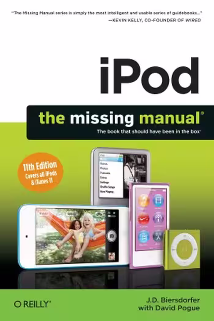 خرید و دانلود نسخه کامل کتاب iPod The Missing Manual (11th Edition)
