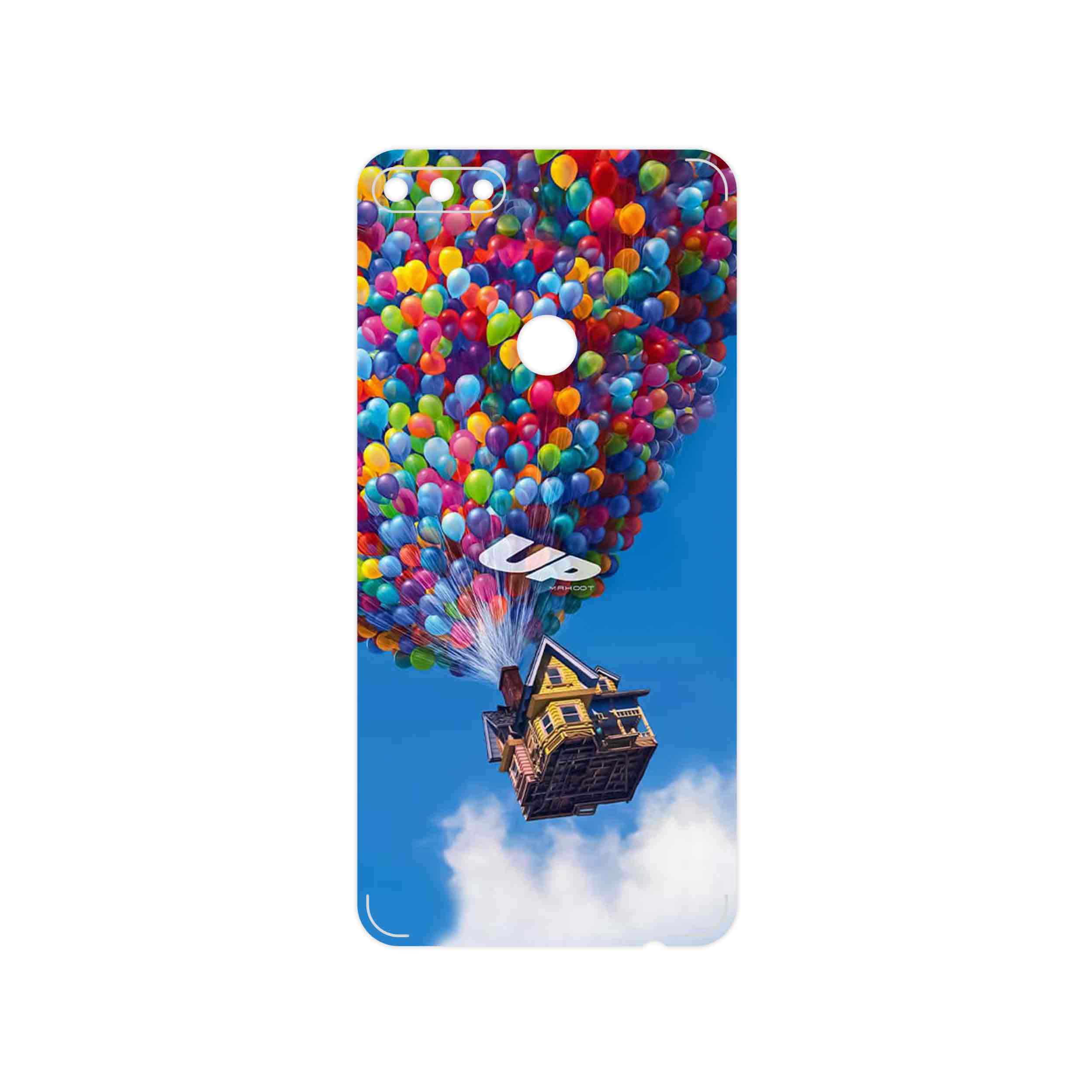 برچسب پوششی ماهوت مدل UP مناسب برای گوشی موبایل هوآوی Y7 Prime 2018