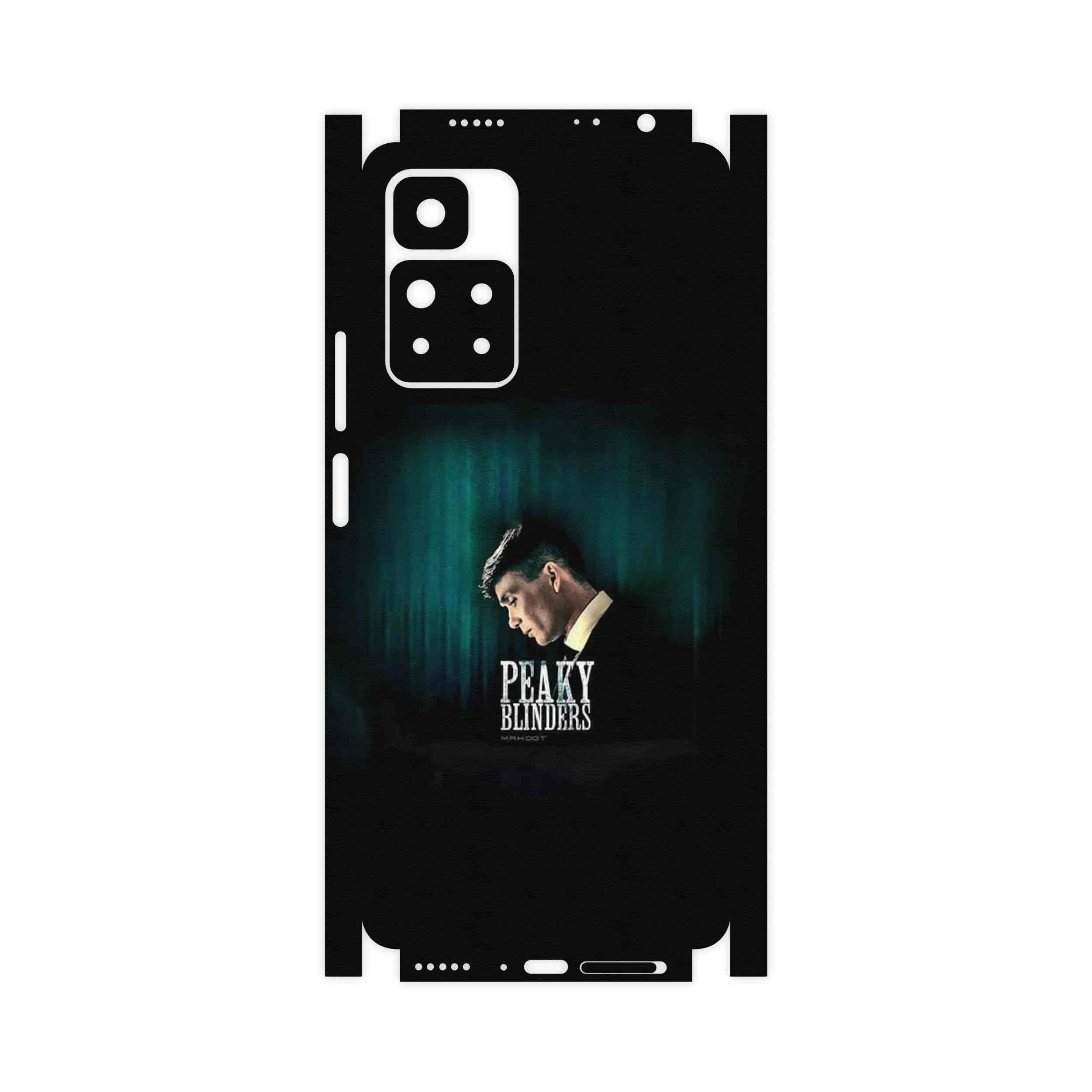 برچسب پوششی ماهوت مدل peaky blinders-FullSkin مناسب برای گوشی موبایل شیائومی Redmi Note 11 Pro Plus 5G