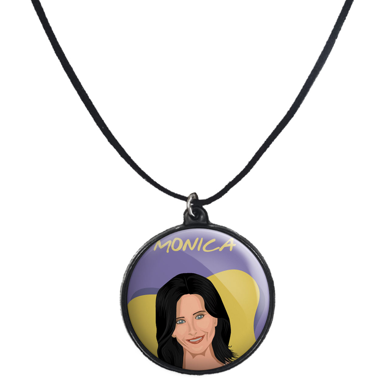 گردنبند پرمانه طرح فرندز کد pmb.18969 مدل دو طرفه