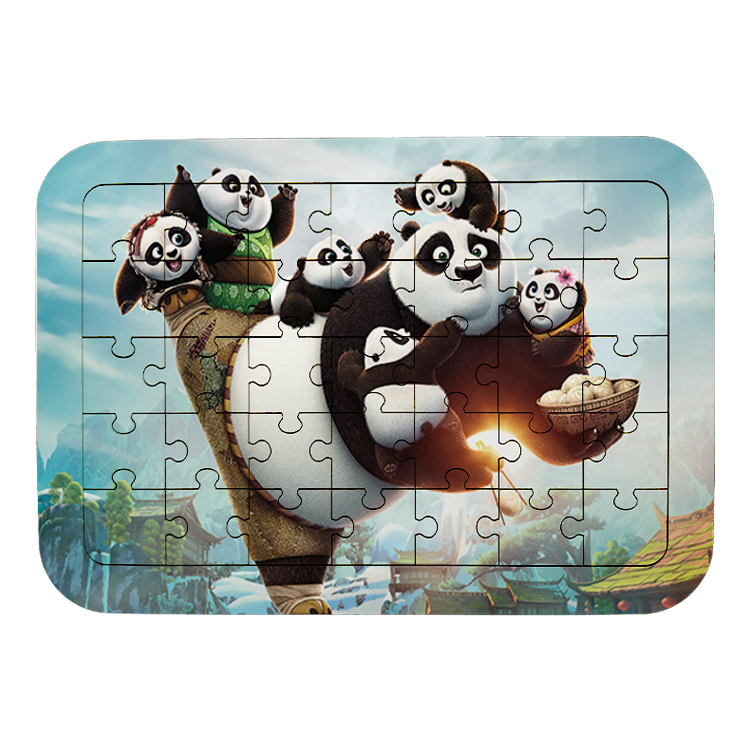پازل 35 تکه مدل پاندا مونگ فو کار کد 3