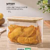 بانکه مستطیل  سارینا سایز 2درب چوبی لیمون