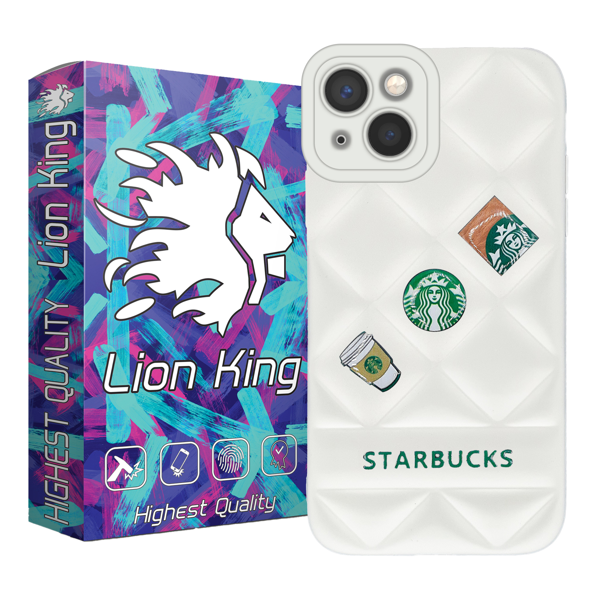 کاور لاین کینگ مدل STARBAXBaleshti مناسب برای گوشی موبایل اپل IPhone 13 