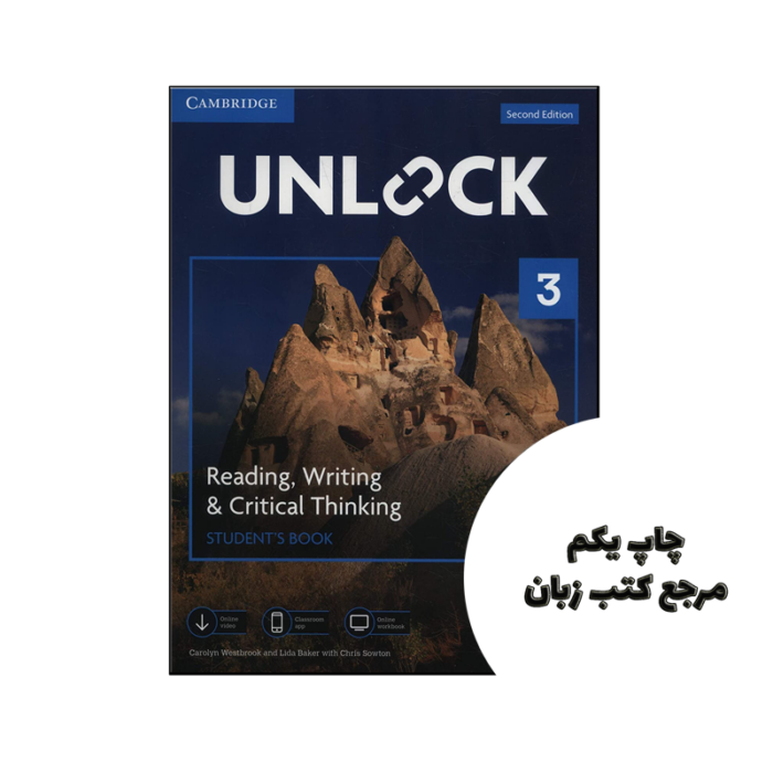 کتاب Unlock Level 3 Reading Writing & Critical Thinking 2nd نویسنده by Carolyn Westbrook , Lida Baker , Chris Sowton