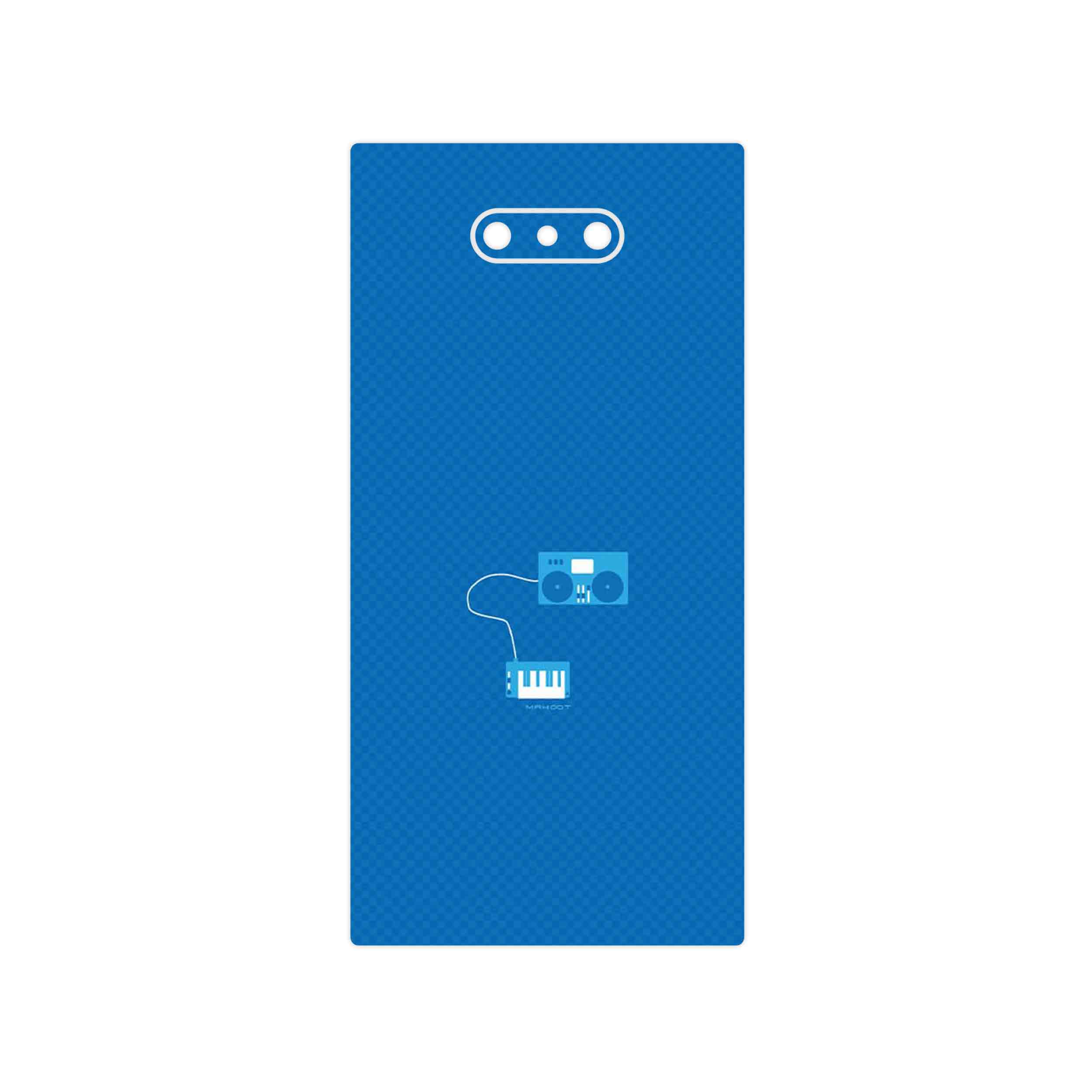 برچسب پوششی ماهوت مدل Minimal DJ Icon مناسب برای گوشی موبایل ریزر Phone 2