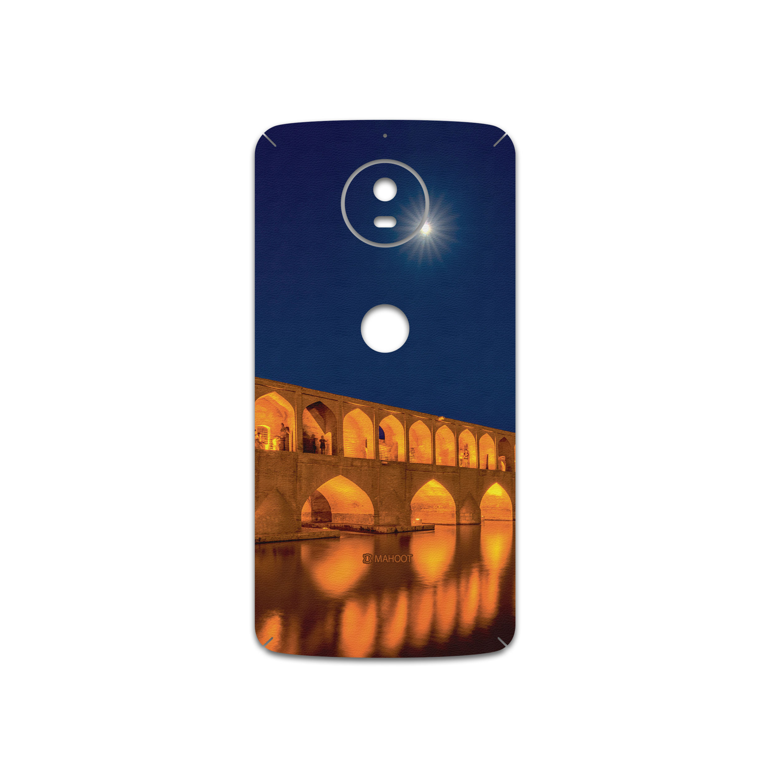 برچسب پوششی ماهوت مدل Si-O-Se-Pol مناسب برای گوشی موبایل موتورولا Moto G5S