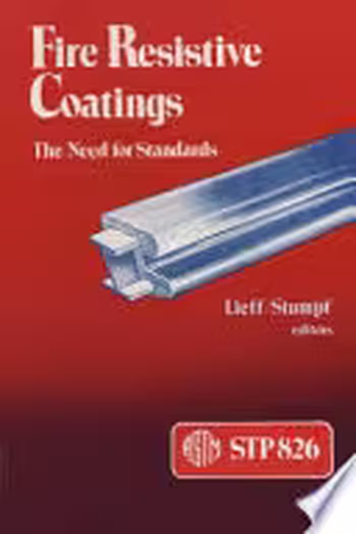 خرید و دانلود نسخه کامل کتاب Fire Resistive Coatings: The Need for Standards : A Symposium (Astm Special Technical Publication, Stp-826) - PDF