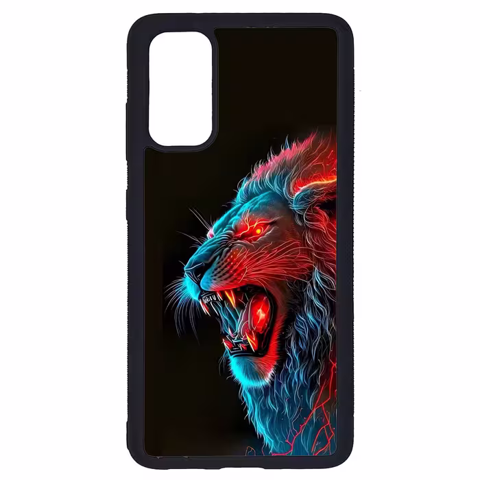 کاور طرح شیر کد G-079 مناسب برای گوشی موبایل سامسونگ Galaxy S20 | دیجی قاب دونی