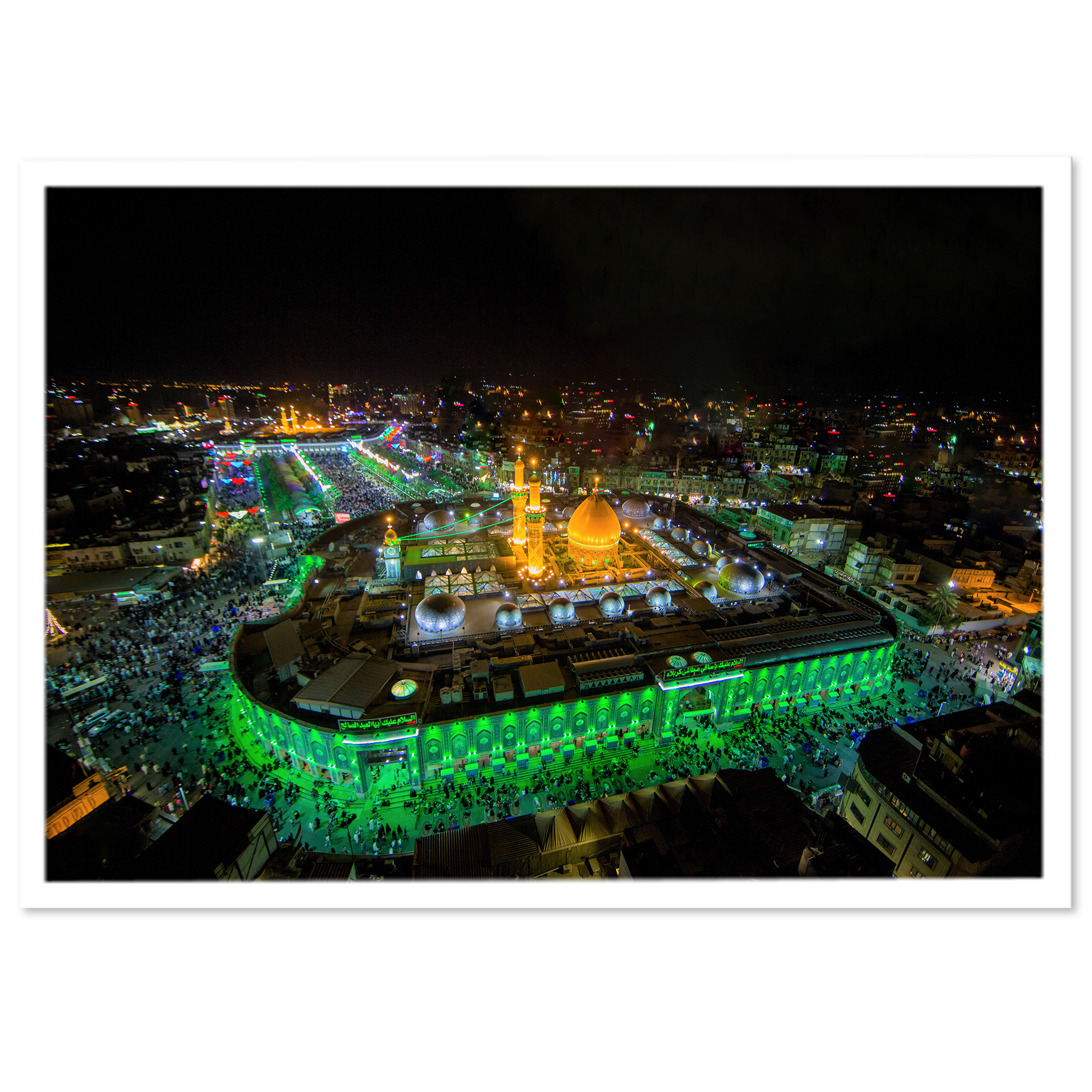 تابلو بکلیت طرح بین الحرمین کربلا مدل W-S6402