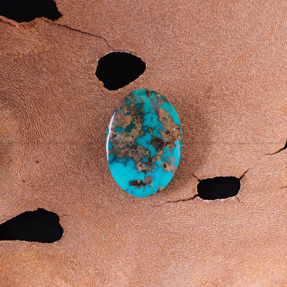 نگین فیروزه شجری کد 11620 - جواهری مشاهیر