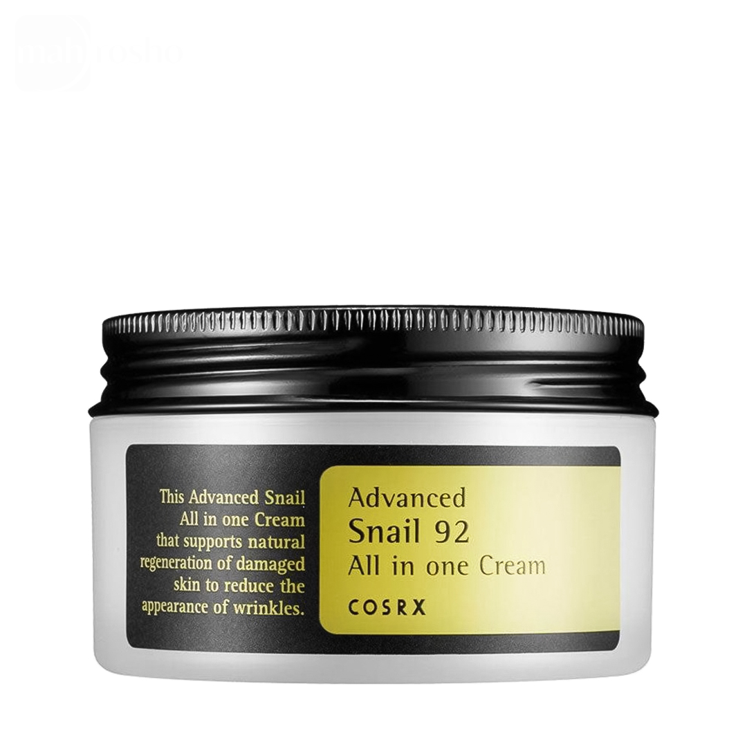 کرم مرطوب کننده حلزون کوزارکس مدل Advanced Snail 92 حجم 100 میلی لیتر