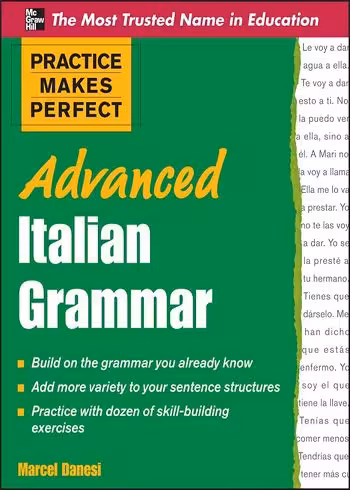کتاب Advanced Italian Grammar گرامر پیشرفته ایتالیایی